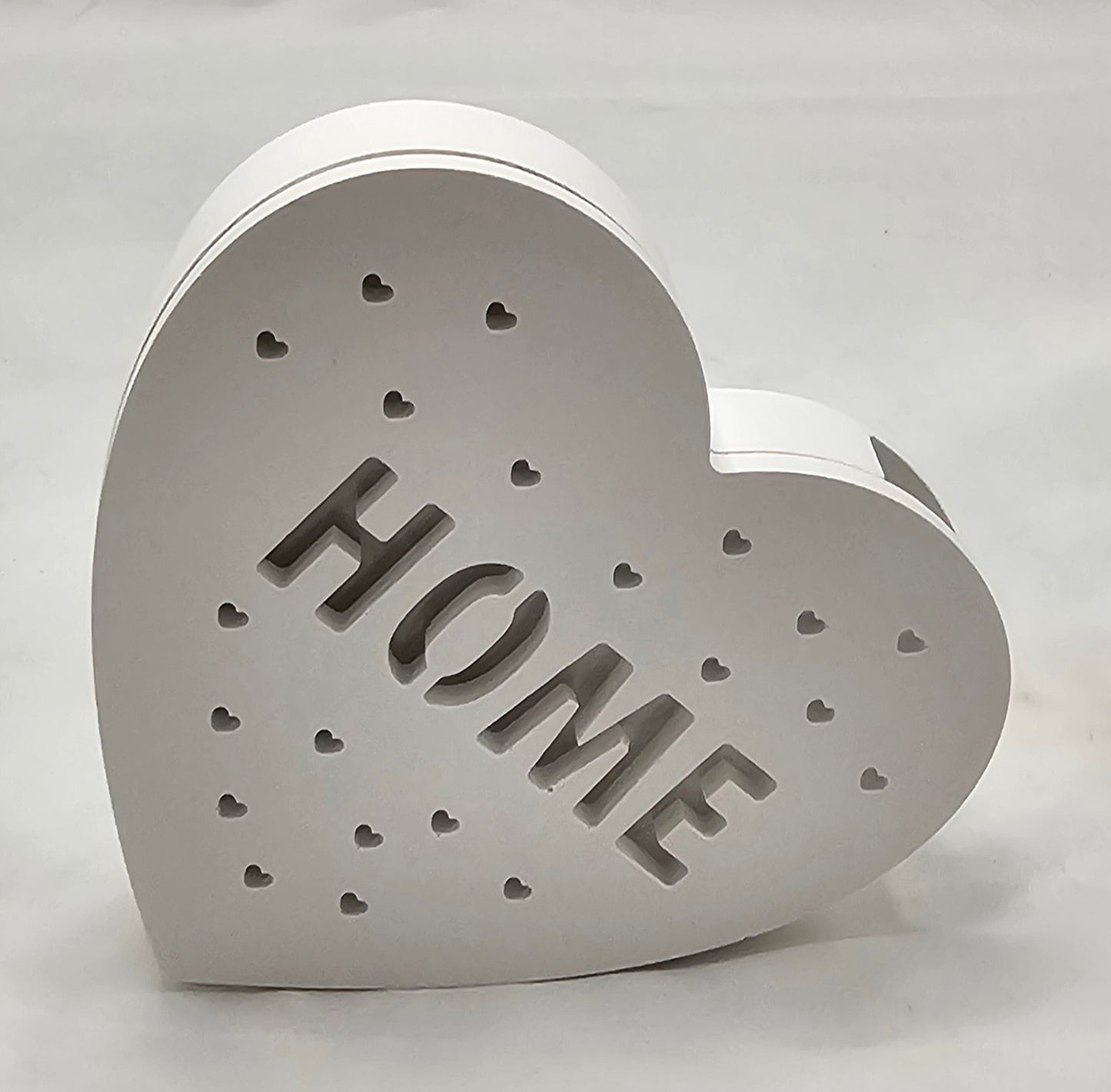 Kleine Lampe aus Raysin "Herzen", verschiedene Motive.