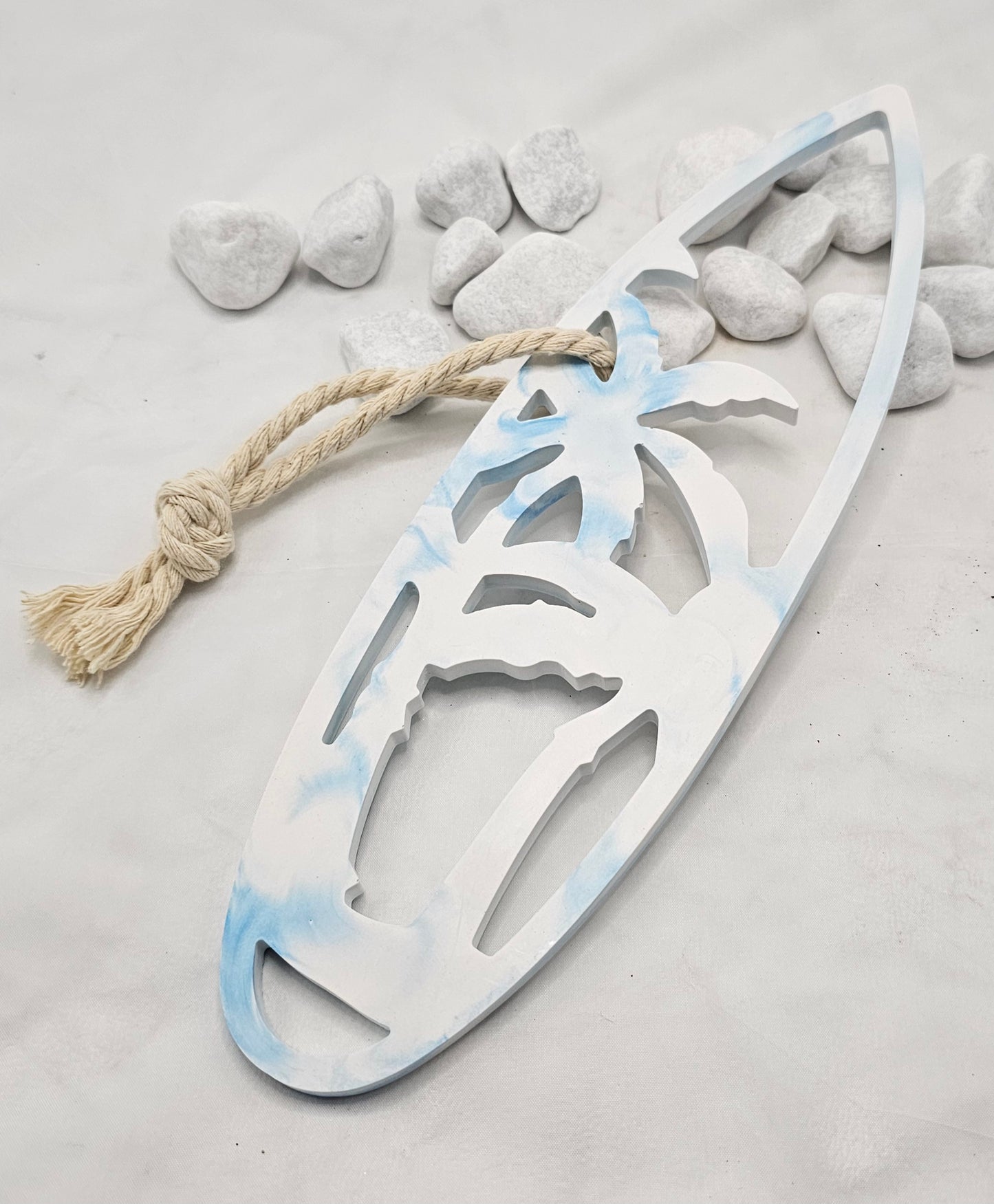 Surfbrett zum aufhängen aus Raysin, Maritimdeko