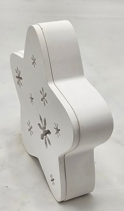 Kleine Lampe aus Raysin "Blume" oder "Ostereier".