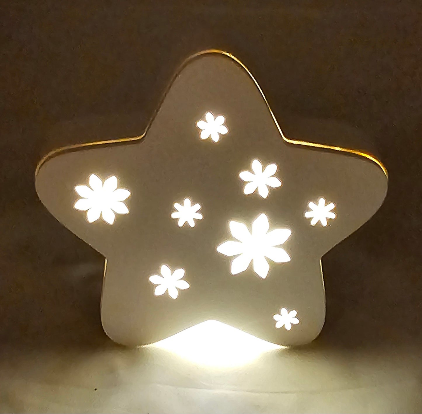 Kleine Lampe aus Raysin "Blume" oder "Ostereier".