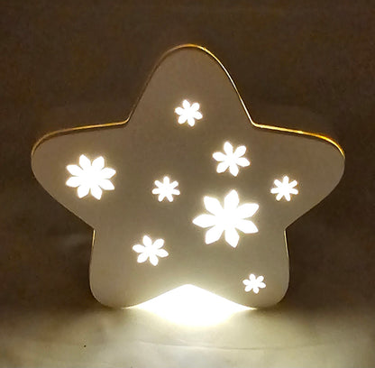 Kleine Lampe aus Raysin "Blume" oder "Ostereier".