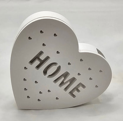 Kleine Lampe aus Raysin "Herzen", verschiedene Motive.