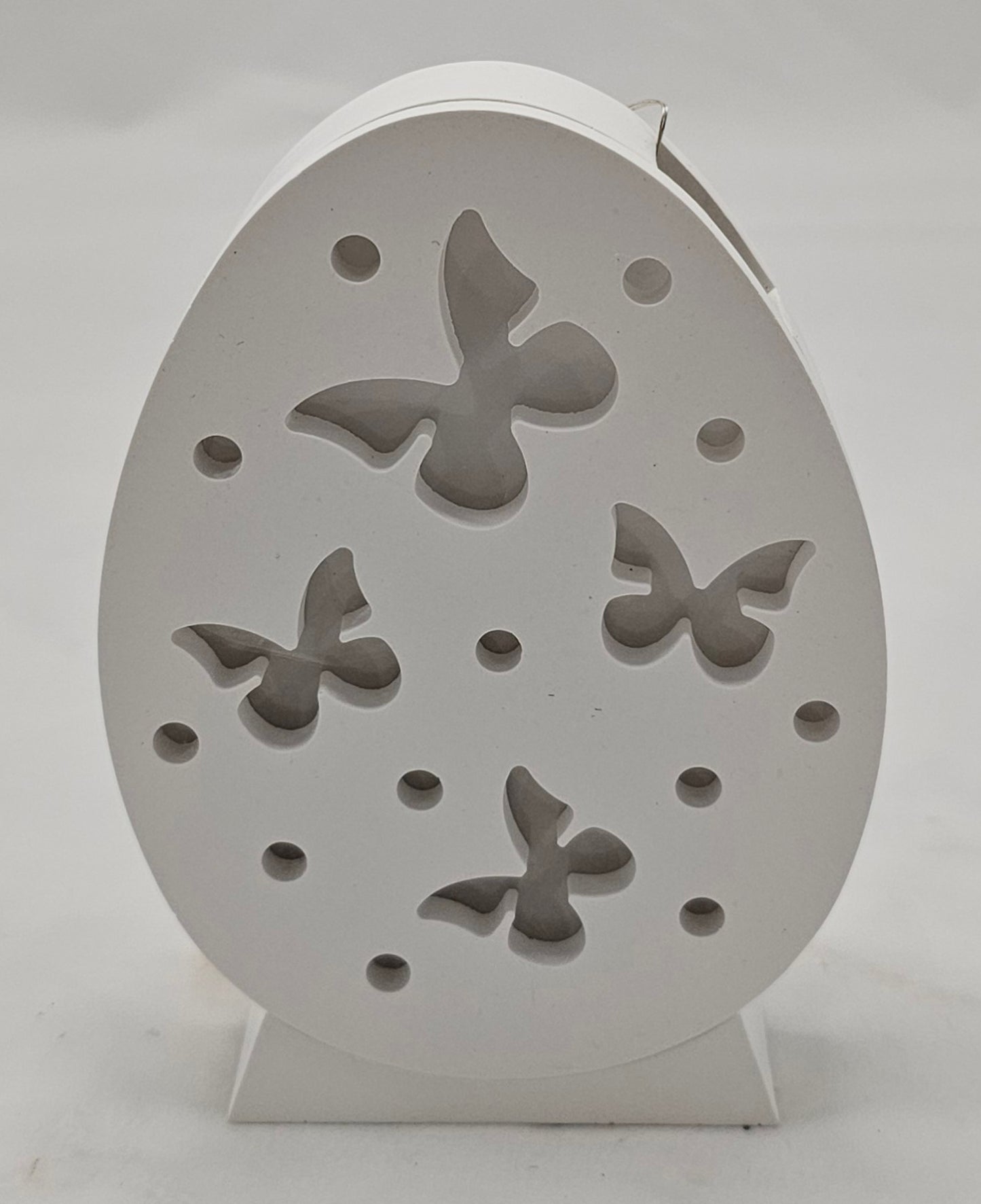 Kleine Lampe aus Raysin "Blume" oder "Ostereier".