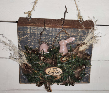 Holzschilder für den Frühling und für Ostern